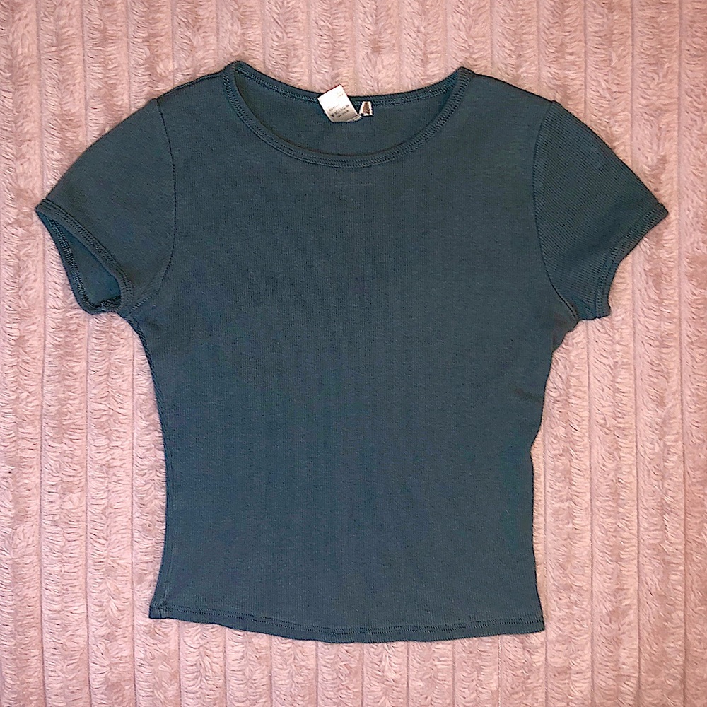 Bozo dark teal top